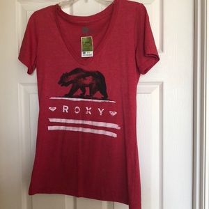 Roxy Red Tee